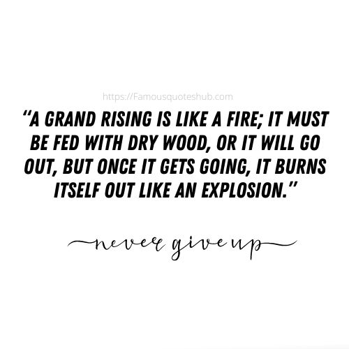 Grand Rising King Quotes 