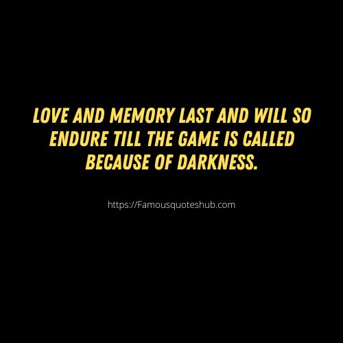 Powerful Deep Dark Love Quotes 